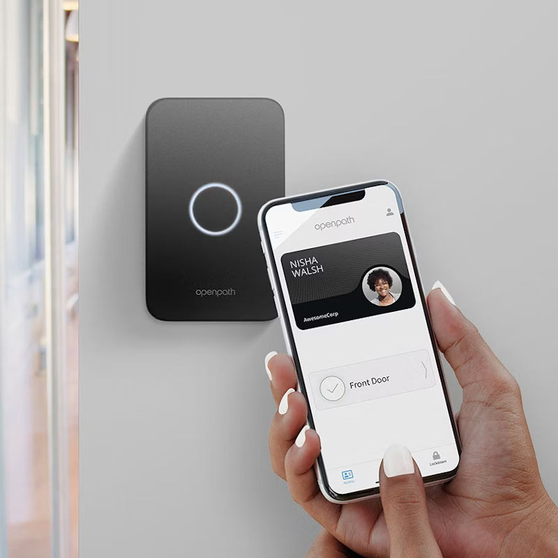Openpath access control reader and mobile app